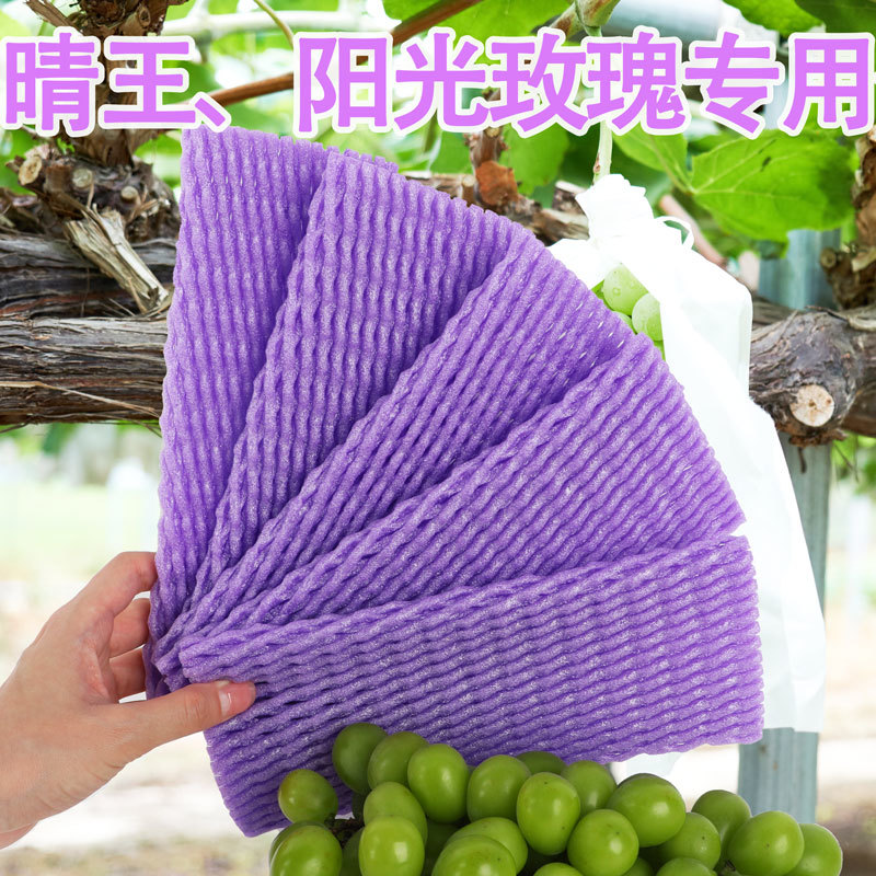 高弹力大包装水果网套苹果桃子防震保护套橙子芒果草莓网包装批发