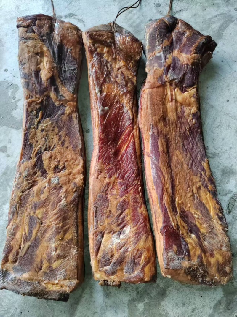 精品五花腊肉正宗柴火烟熏保质保量，重庆产地直发