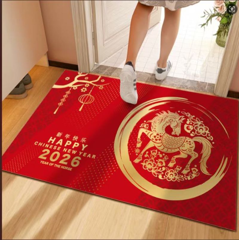 大量批发水晶绒家用地垫