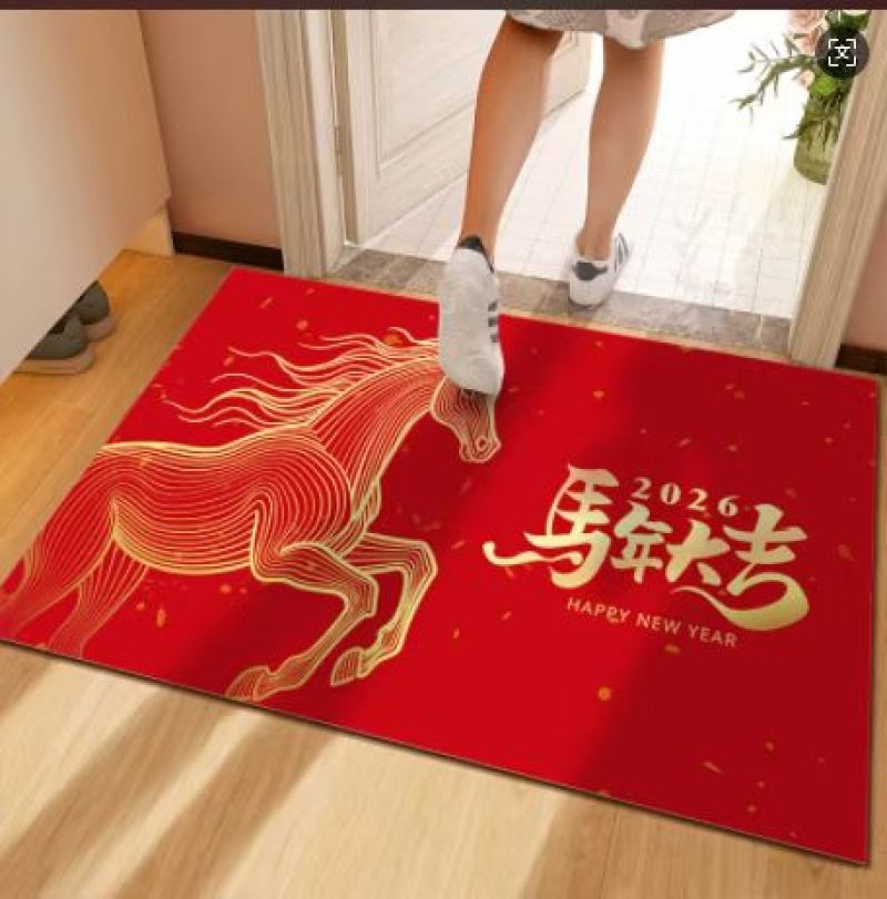 大量批发水晶绒家用地垫