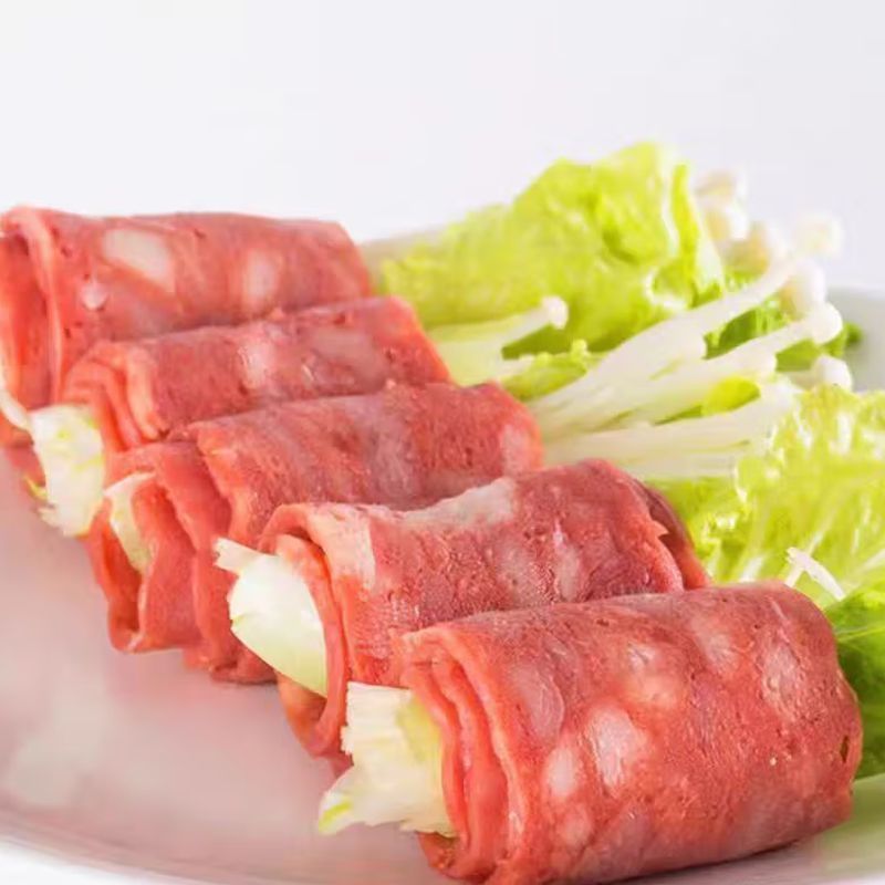 培根肉片2斤装烘焙烧烤麻辣烫早餐烤肠手抓饼培根肉片480