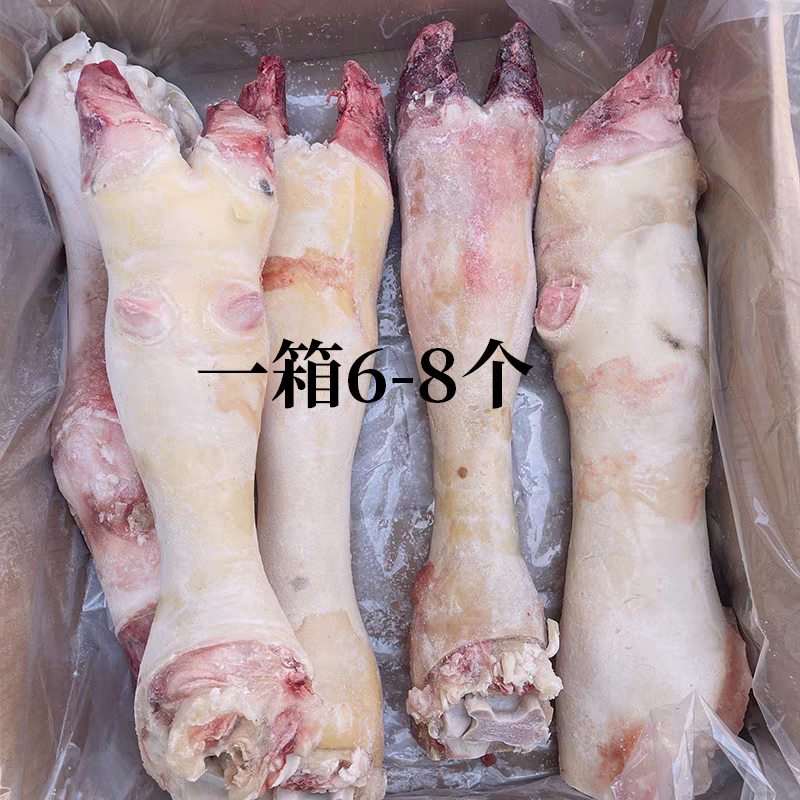 带骨长牛脚水退毛牛蹄一件36斤毛牛蹄牛蹄红烧炖汤