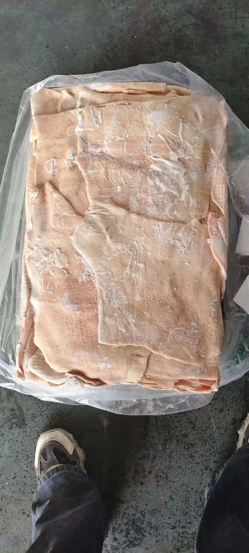 肥猪腿皮，猪腿皮，猪皮