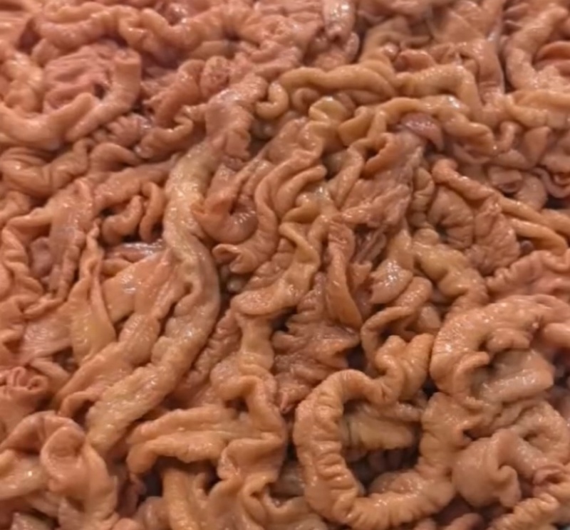 新鲜卤大肠，批发，大量有货，对接社区团购可按需求定包装