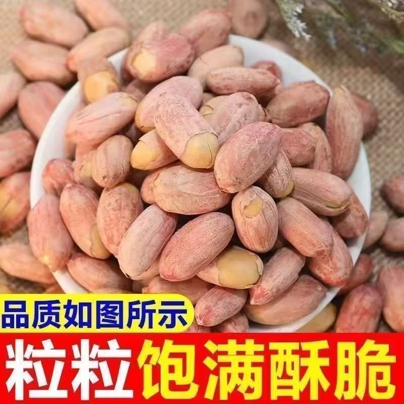 25年新花生五香花生米蒜香花生米多味花生批发