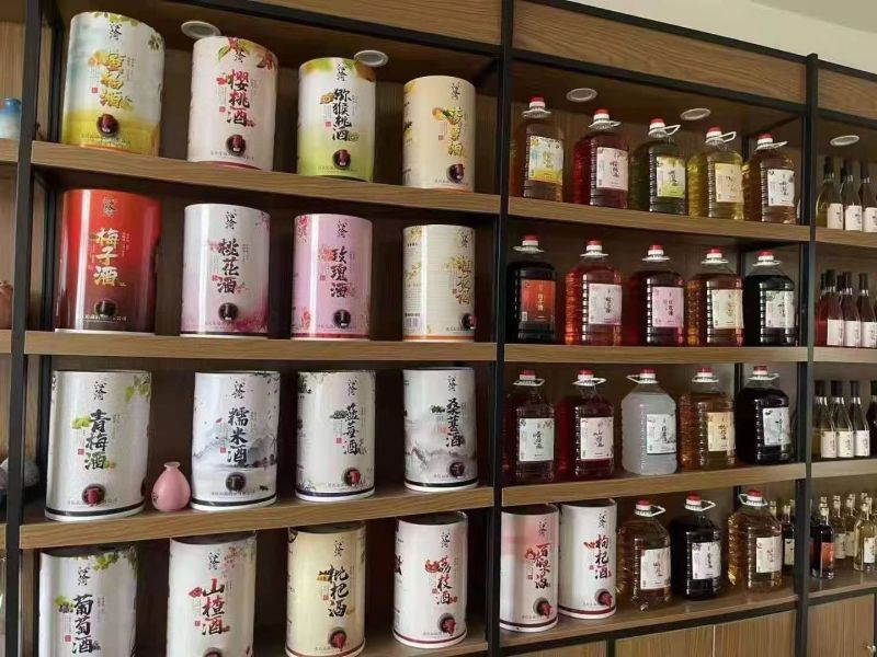 花果酒杨梅酒，桃花酒玫瑰酒青梅酒低度果酒糯米酒桑葚酒蓝