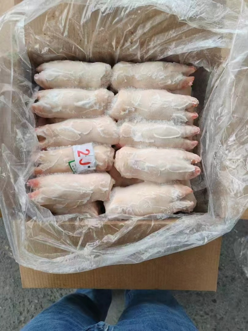 一级纯干的猪蹄17-19个