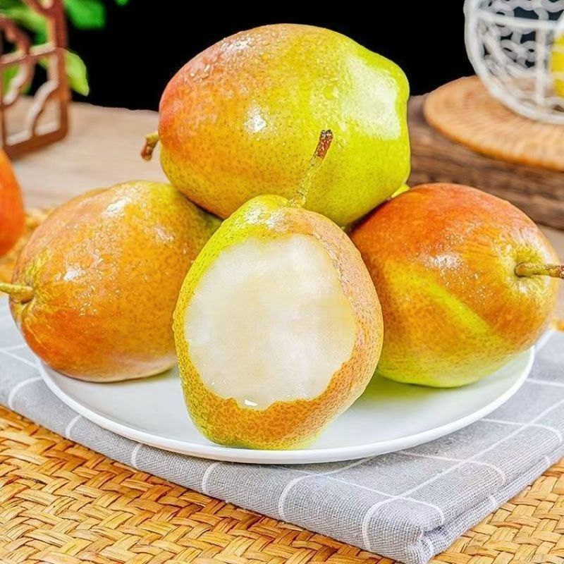 【特级脆甜】正宗香梨新鲜脆甜皮薄应季水果红香酥梨子整箱