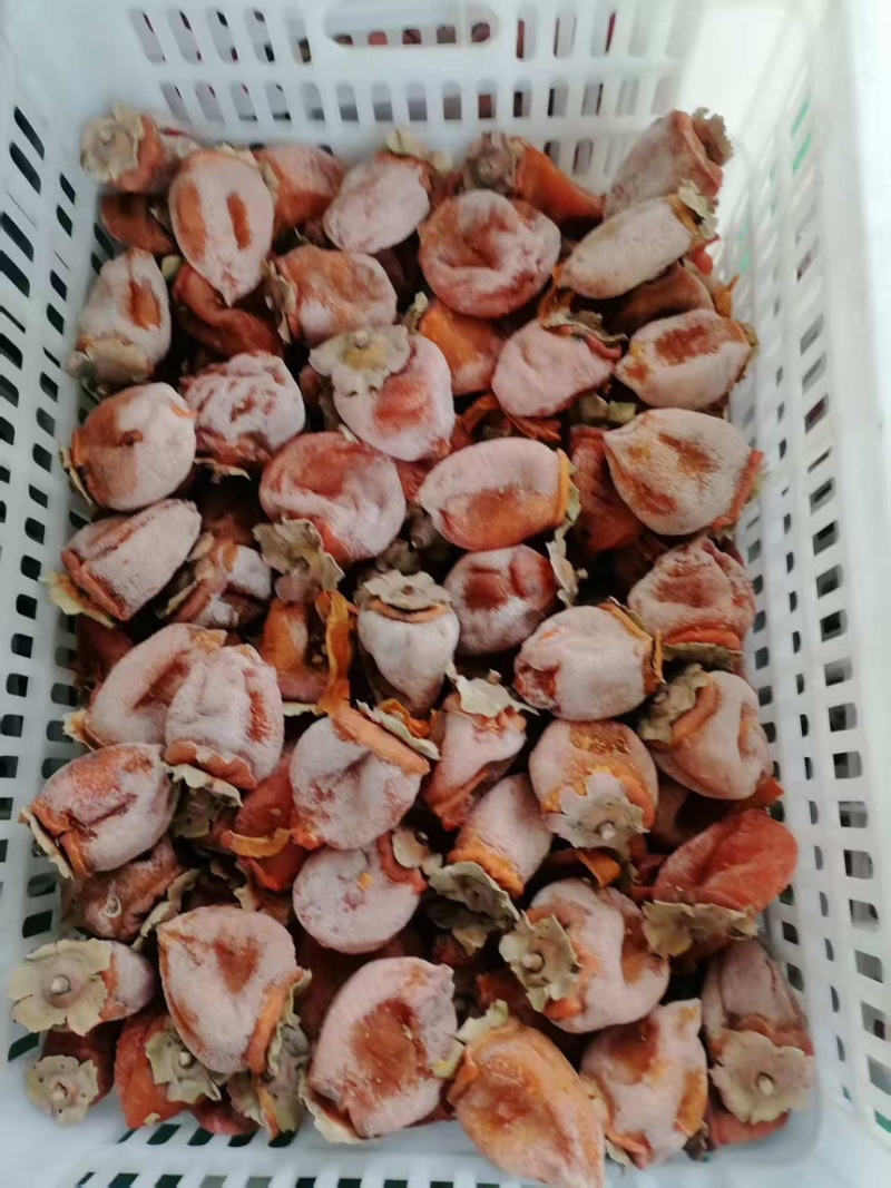 柿饼富平尖柿子制作而成流心爆汁软糯香甜一手货源