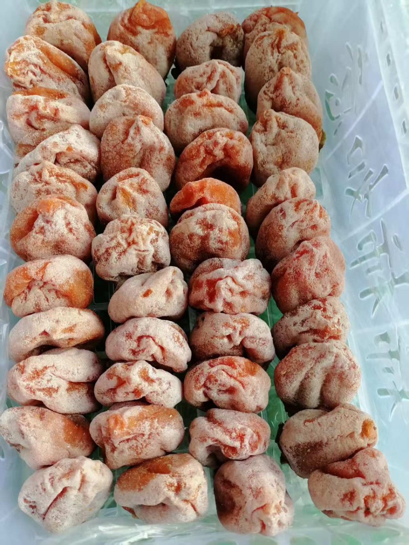柿饼富平尖柿子制作而成流心爆汁软糯香甜一手货源