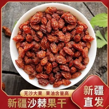 沙棘果中药材正品新疆沙棘果干果无硫熏***