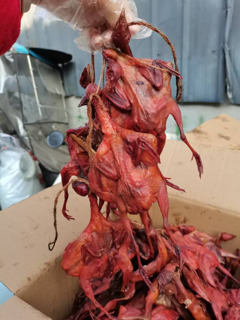 家养烟熏腊鹌鹑营养丰富干度好1件100只1件起批常年批发