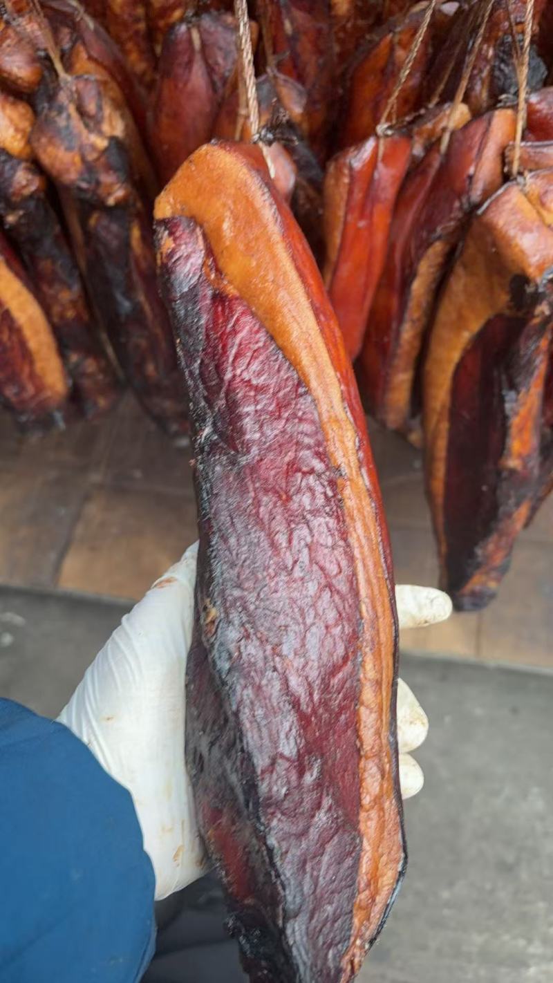 腊肉四川烟熏腊肉烟熏腊二刀展会景区地摊跑江湖厂家直销