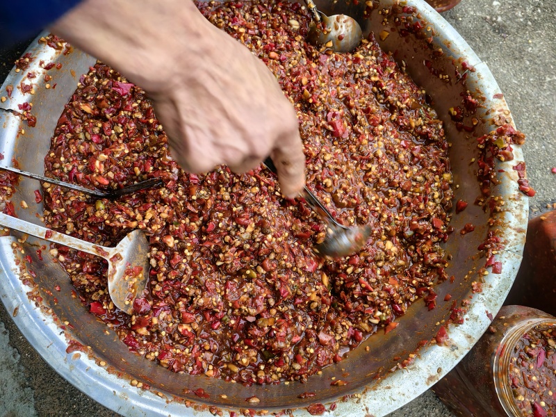 皖南山区高山土特产豆瓣酱
