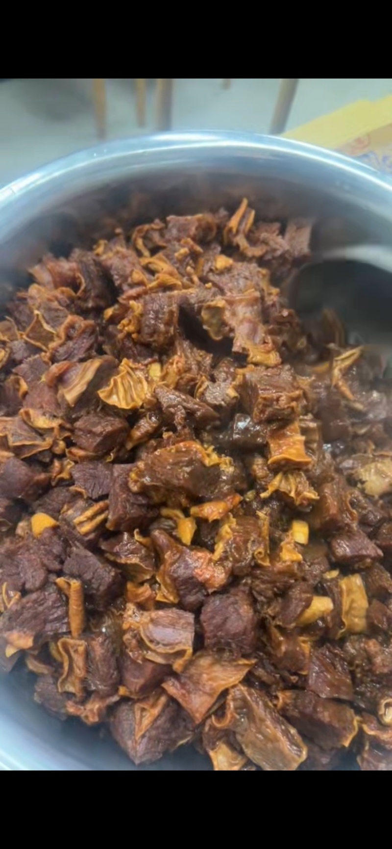 熟牛腩，加热可以吃