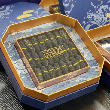 大连辽参国标开口辽参干品海参泡发率10倍刺长厚肉滋补品