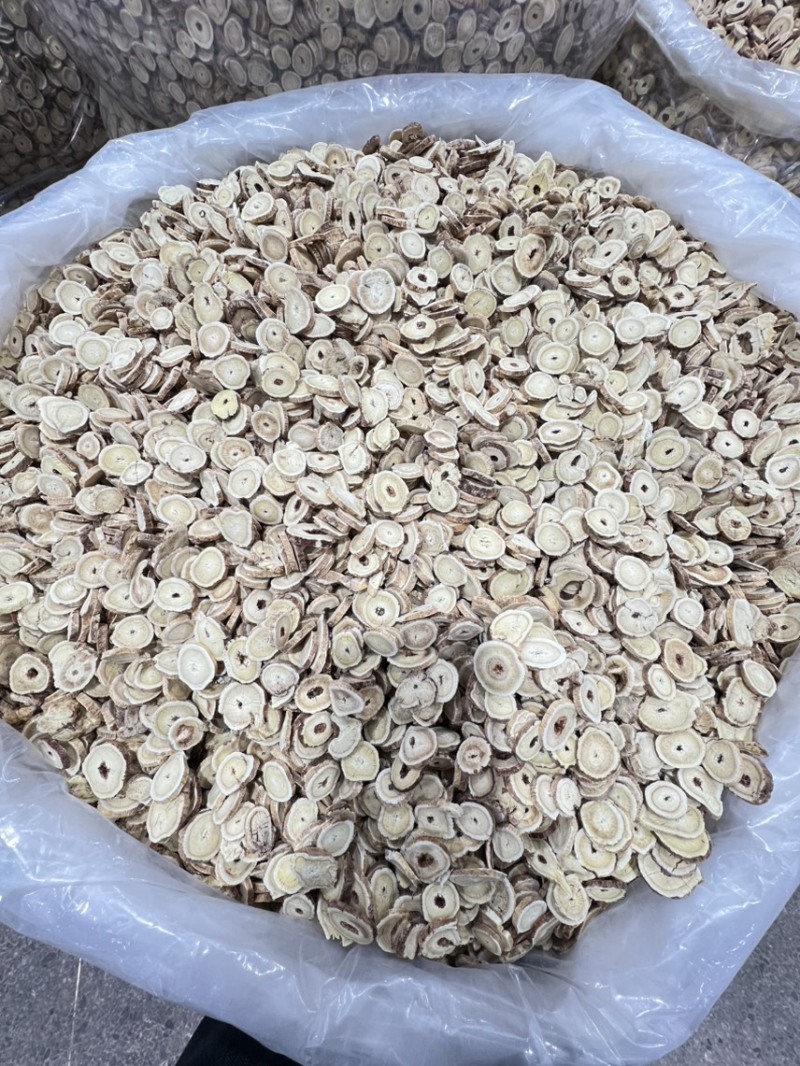长白山野生黄芪圆切片1.5#—1.8#中老年的**