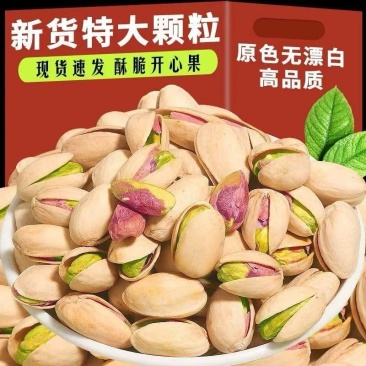 特价批发2026新货开心果大颗粒自然开口原色白色量大优惠