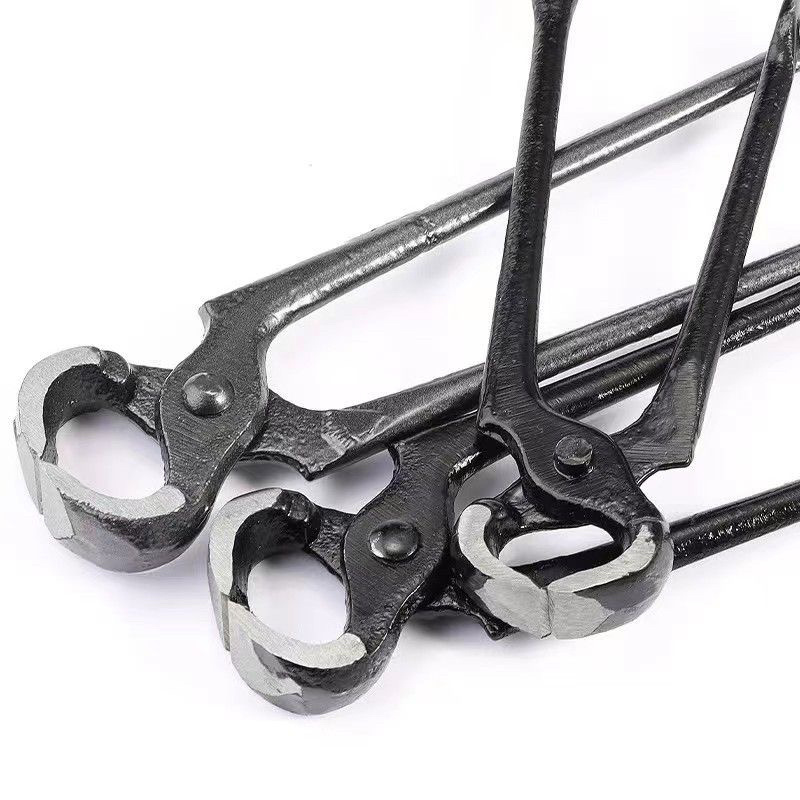 胡桃钳6寸起钉器木工拔钉钳修鞋工具顶嘴钳子家用胡桃钳
