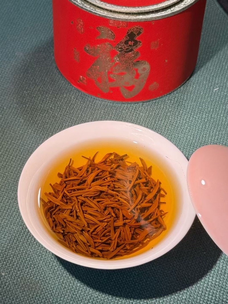 茶礼臻选金骏眉武夷山红茶蜜果香醇一斤装圆罐佳节馈赠臻茶农