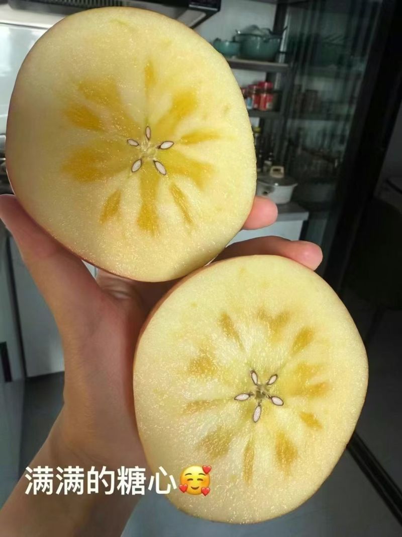 新疆阿克苏正宗冰糖心自然挂果无蜡***脆甜多