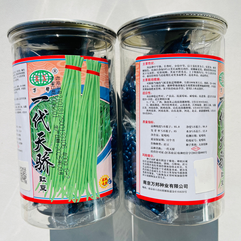 万帮一代天骄长豆角种子中早熟高产肉厚耐老化大田基地种植豆