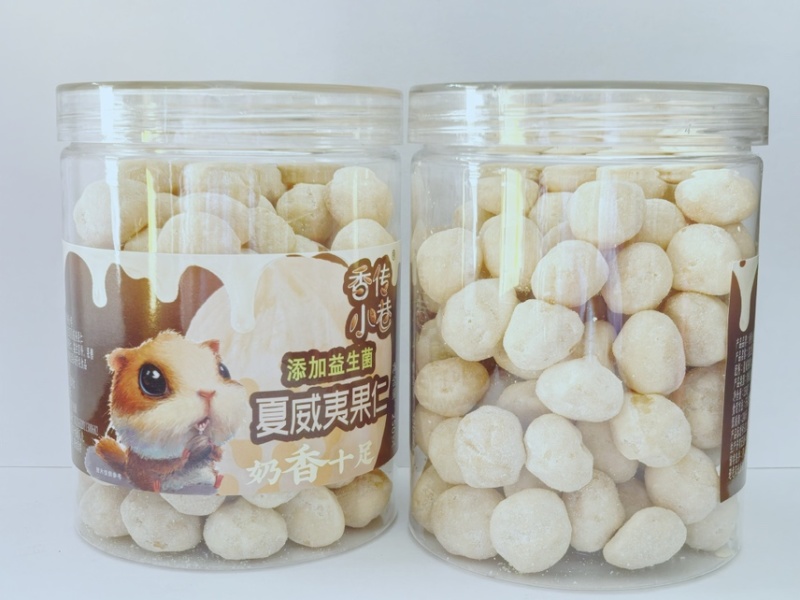 奶香味夏威夷果仁添加益生菌去壳