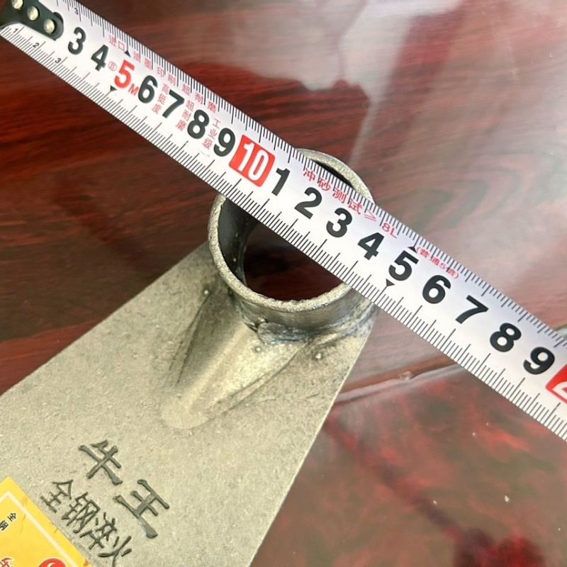锻打进口锰钢连杆加厚镢头锄头农用农具除草挖笋种菜锄草