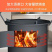 户外烤火炉烧烤围炉引火点碳桶多功能木炭炉露营野外炊具