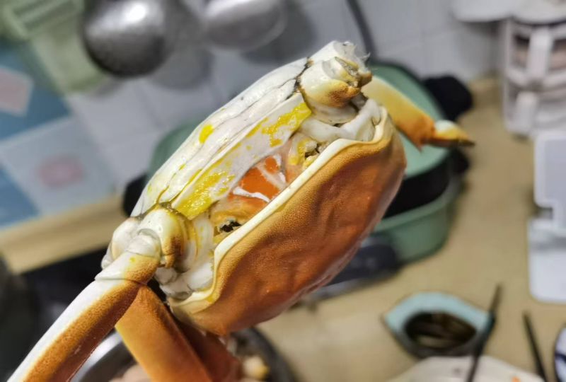 正中高邮湖大螃蟹礼盒包装鲜活发货壳薄肉嫩缺重包赔