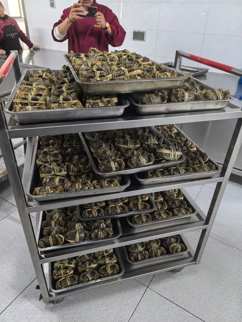 正中高邮湖大螃蟹礼盒包装鲜活发货壳薄肉嫩缺重包赔