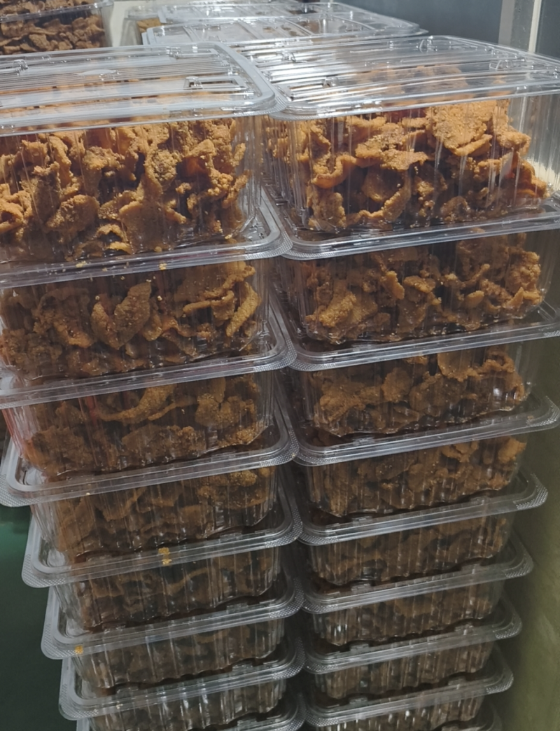 猪油渣#青岛脂渣#猪副熟食