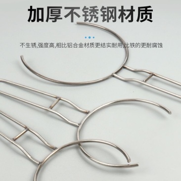 新款多功能不锈钢端碗叉砂锅微波炉烤炉防烫手神器夹碗夹