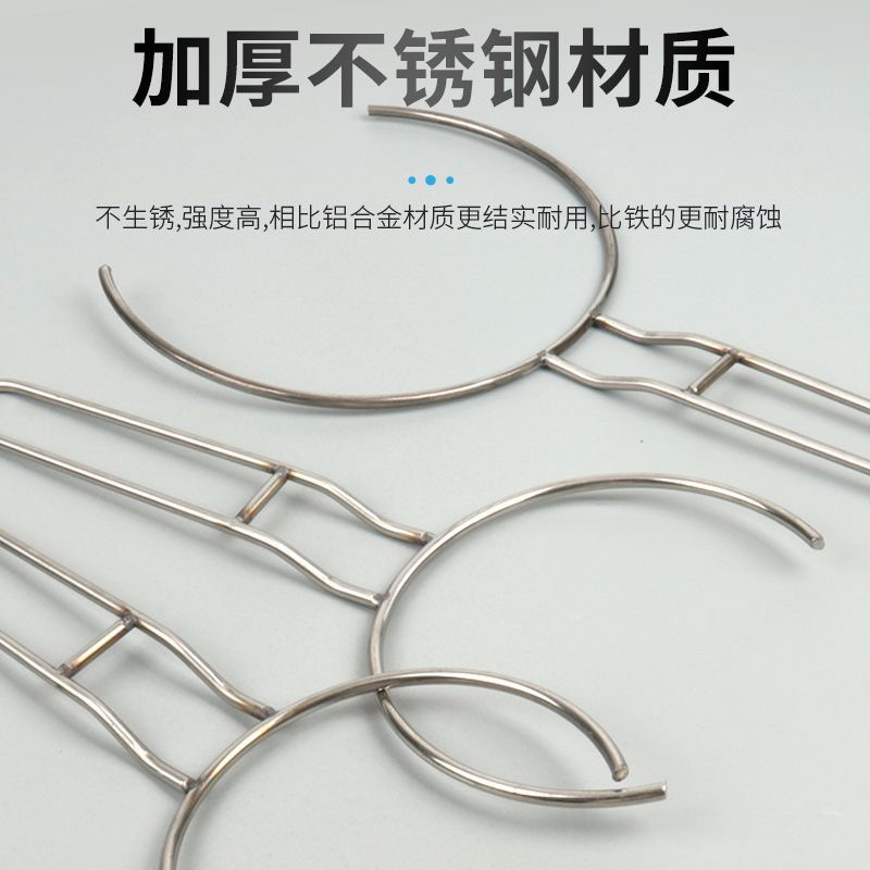 新款多功能不锈钢端碗叉砂锅微波炉烤炉防烫手神器夹碗夹