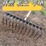 耙子农用松土平地工具搂草园艺铁耙子刨地多功能九齿钉耙