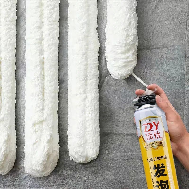 发泡胶填缝剂泡沫胶膨胀门窗高粘度强力胶防水填充剂堵洞