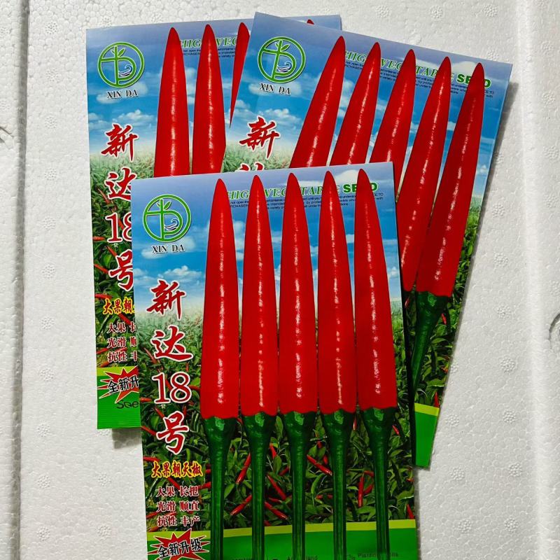 新达18号朝天椒小米椒种子中晚熟品种基地种子品种