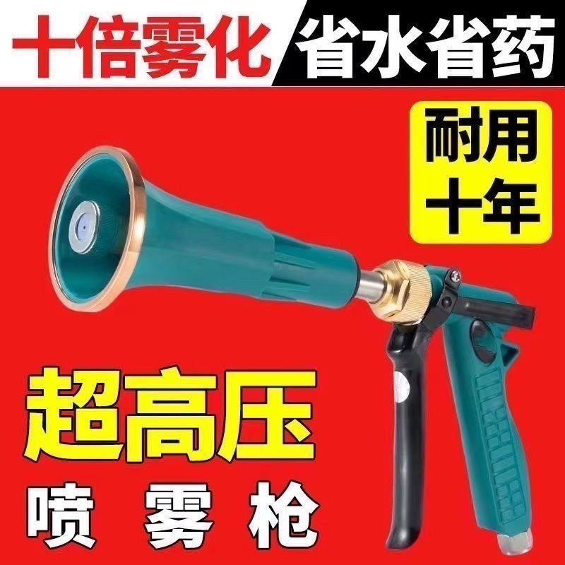 雾化打药机喷枪台湾农用电动喷雾器高压柱塞泵果树喷雾枪