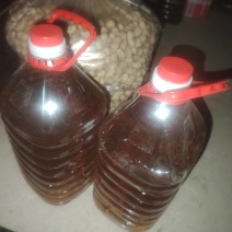 自己种的花生，榨的纯花生油