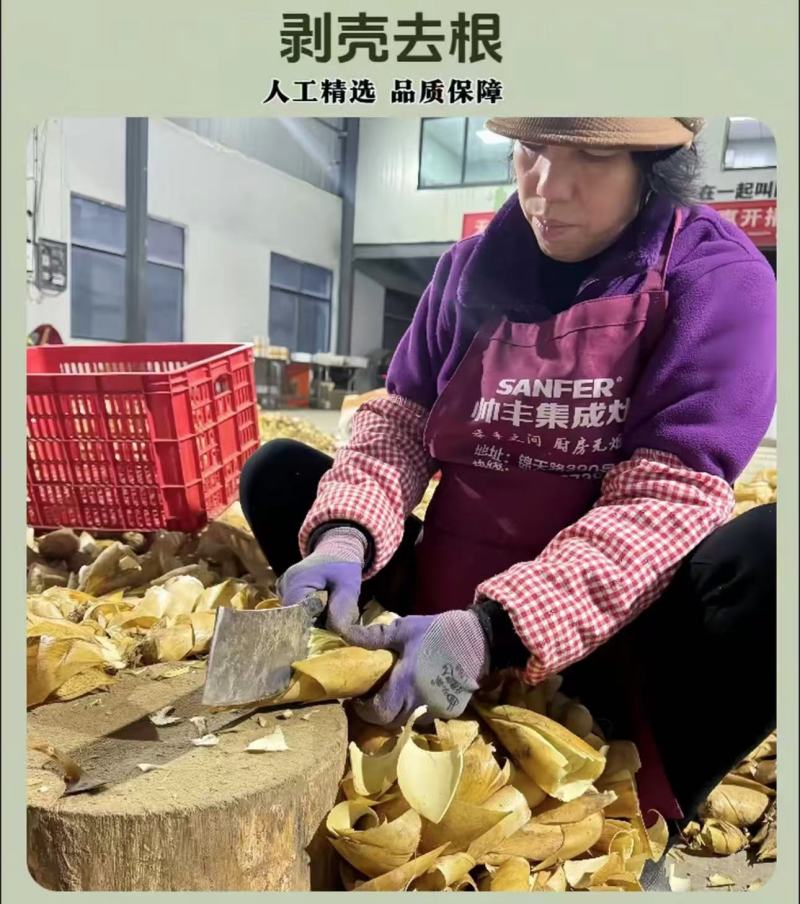 新鲜冬笋，时今蔬菜头茬冬笋笋肉。笋肉支持视频验货。