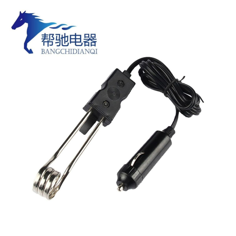 12V车载电热棒24V车用热水器热得快低压直流水杯烧开水