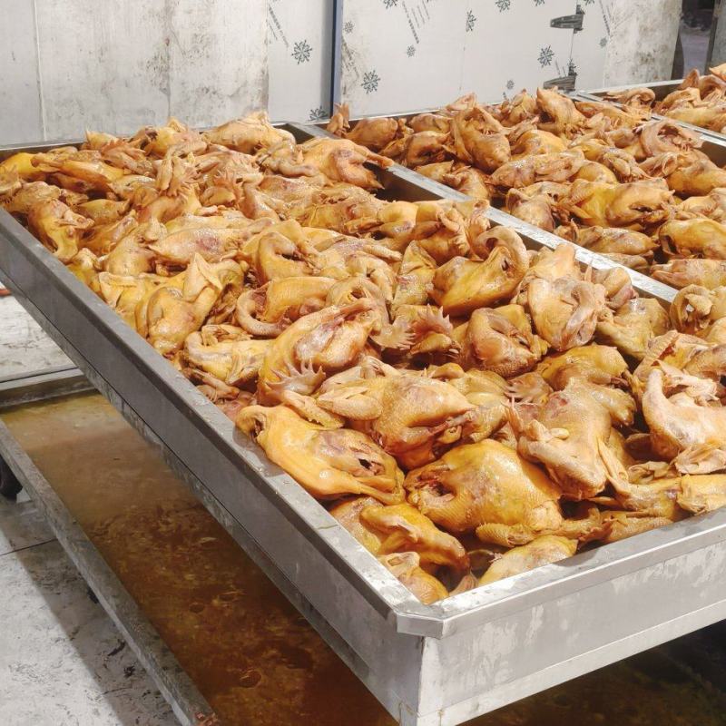熟食鸡盐焗鸡一件两只量大质优价格优惠欢迎各大老板采购咨询
