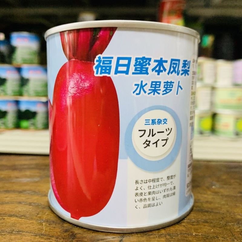 高端凤梨水果萝卜种子酥脆多汁味甜紫红皮紫肉大田种植高产
