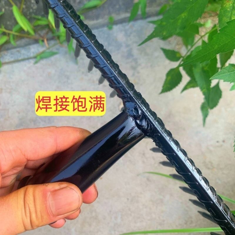 升级密齿耙加厚农用松土加密焊接钉耙园艺多功能赶海工具