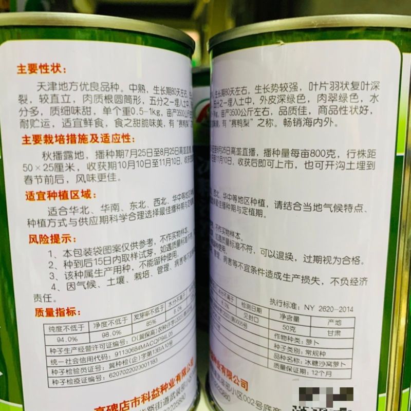 一代杂交青皮青肉水果萝卜种子脆甜多汁长萝卜种子沙窝萝卜