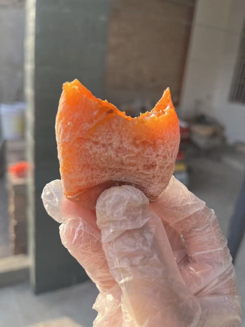 正宗富平柿饼，霜厚流心，软糯香甜！入口即化。