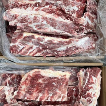 国产牛羽骨纯干公牛白油肉嫩好煮，9元斤抄码40斤