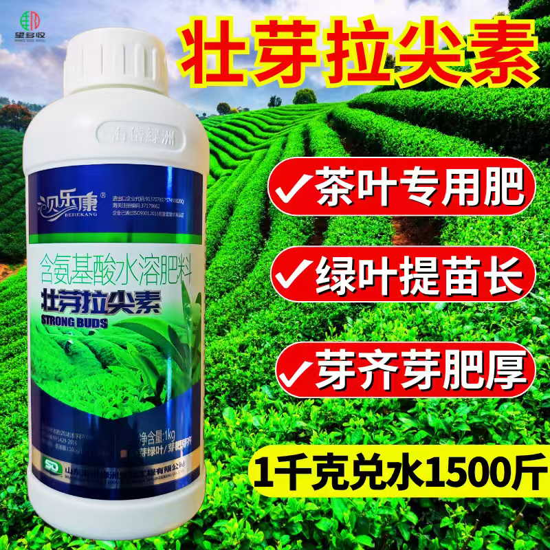 茶叶壮芽拉尖素芽茶园专用肥尖芽多芽粗壮提质增产1000克