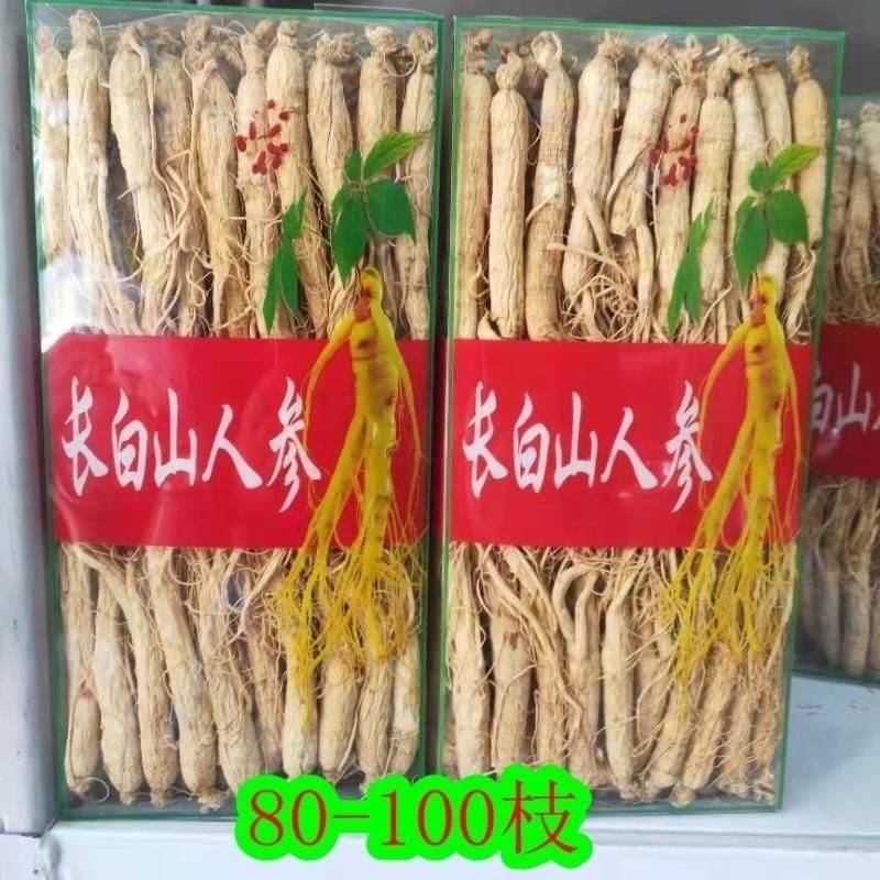 人参中药材长白山林下人参假一赔十批发零售