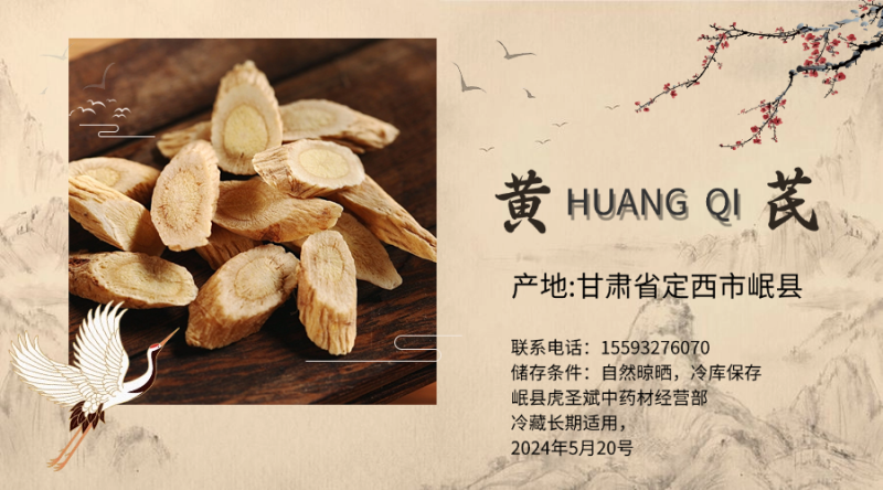 岷县黄芪瓜子片